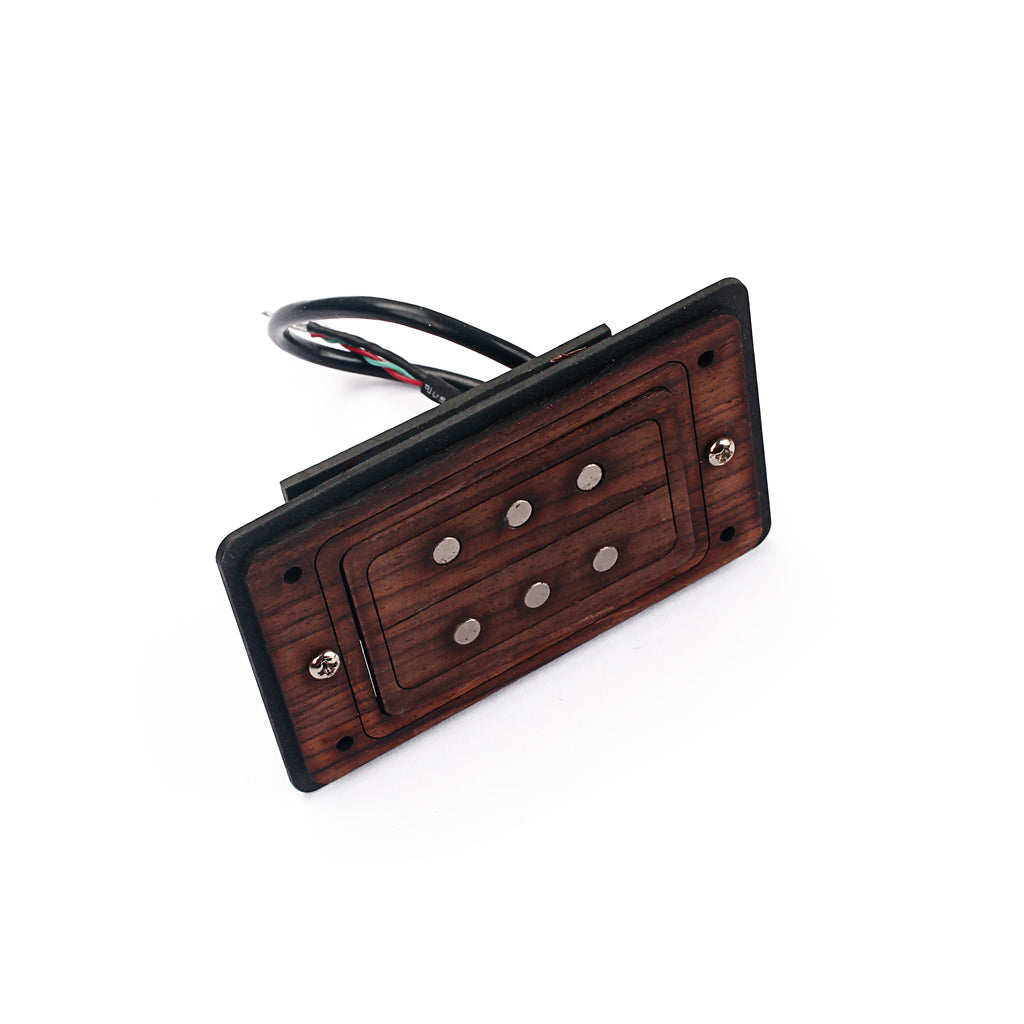 Cigar box guitar 3 string humbucker pickups