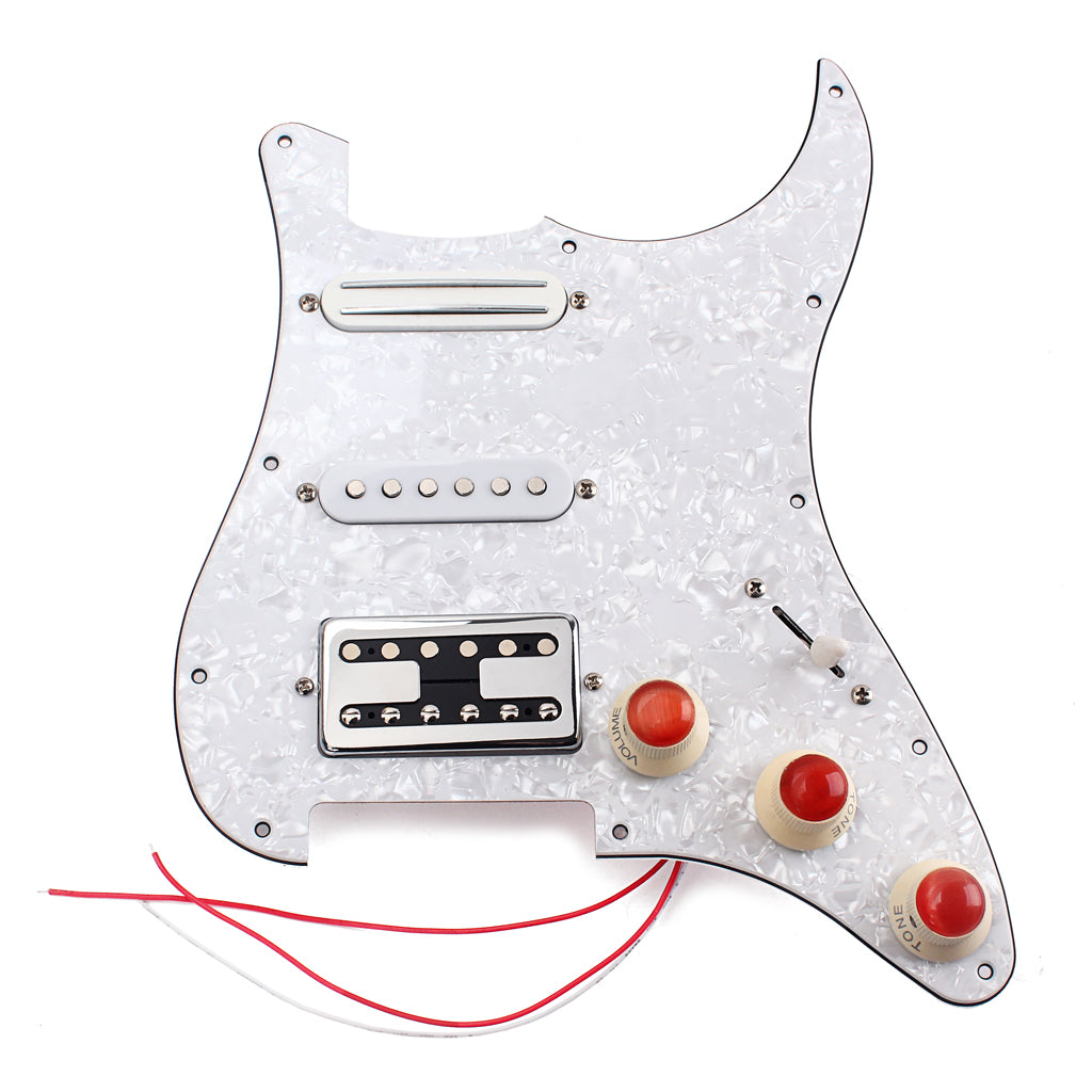 Loaded Prewired Pickguard Guard Plate with SSH Pickup for Electric Guitar