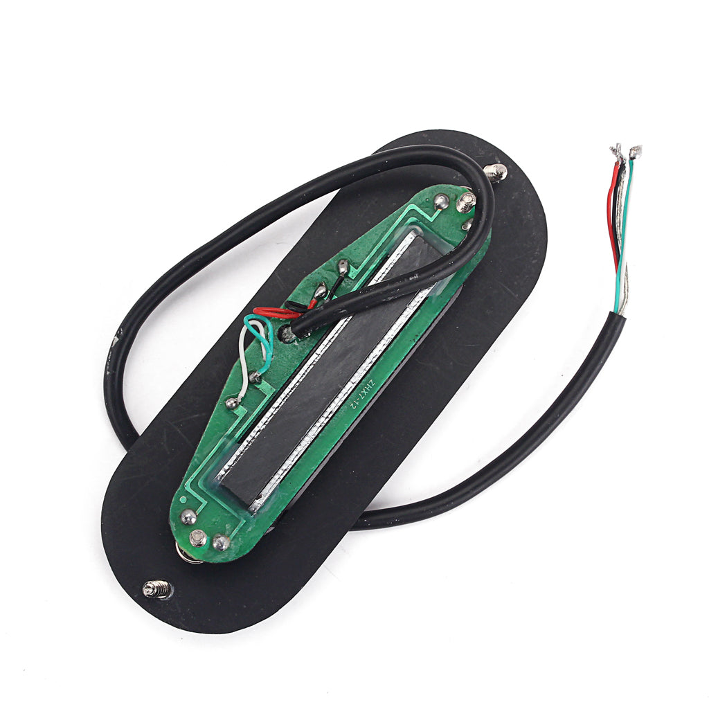 Cigar box guitar dual rail Pickup Black Sound Hole Magnetic