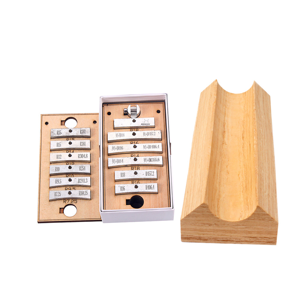 Electric Guitar Repair Tool Stainless Fretboard Press Caul With Press Caul Inserts Musical Instrument Accessory
