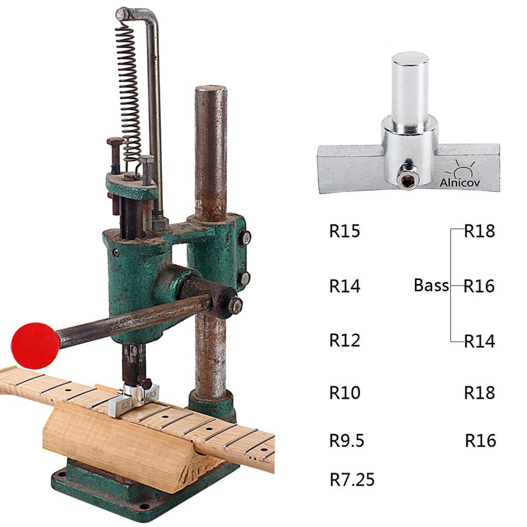 Electric Guitar Repair Tool Stainless Fretboard Press Caul With Press Caul Inserts Musical Instrument Accessory