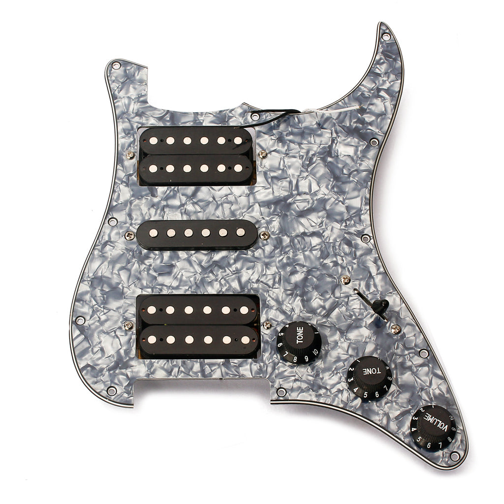 Prewired-Loaded Pickguard Humbuckers set for HSH Guitar