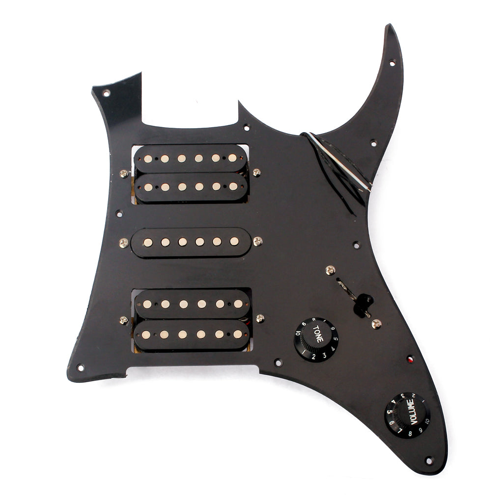 Prewired-Loaded Pickguard Humbuckers set for HSH Guitar