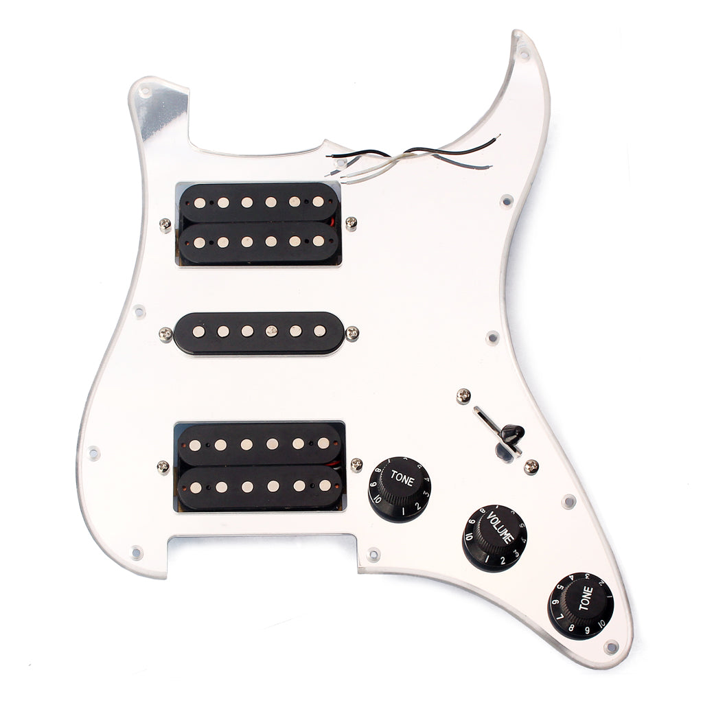 Prewired-Loaded Pickguard Humbuckers set for HSH Guitar