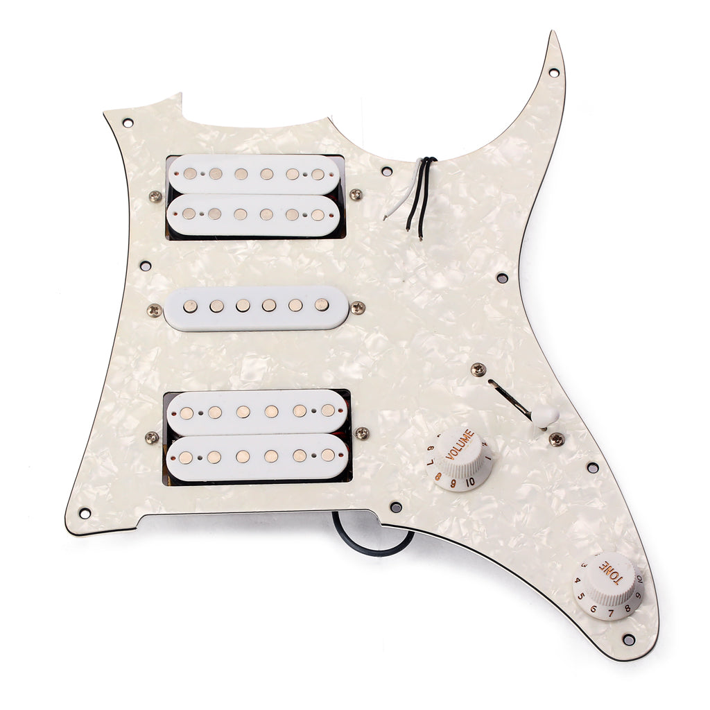 Prewired-Loaded Pickguard Humbuckers set for HSH Guitar