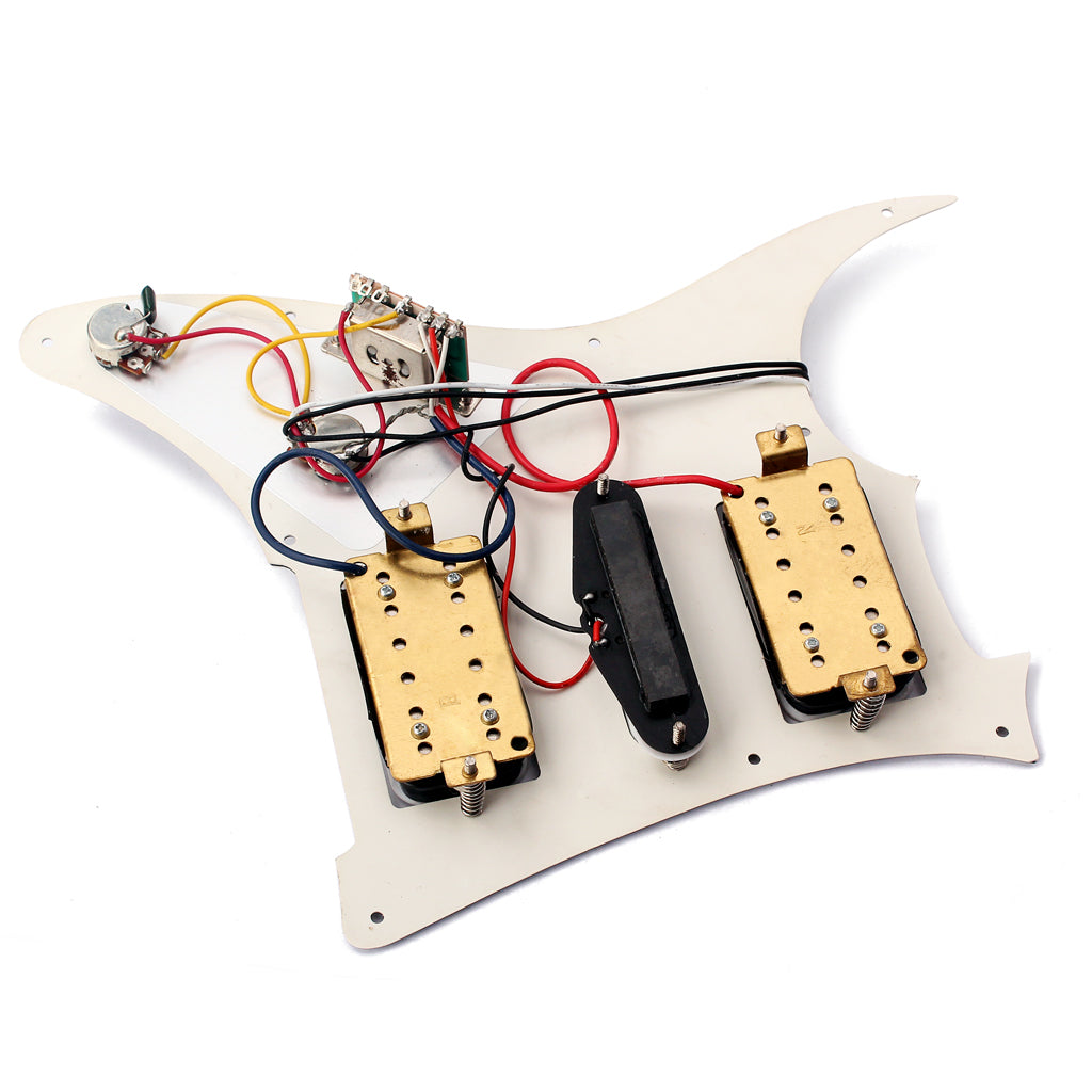 Prewired-Loaded Pickguard Humbuckers set for HSH Guitar