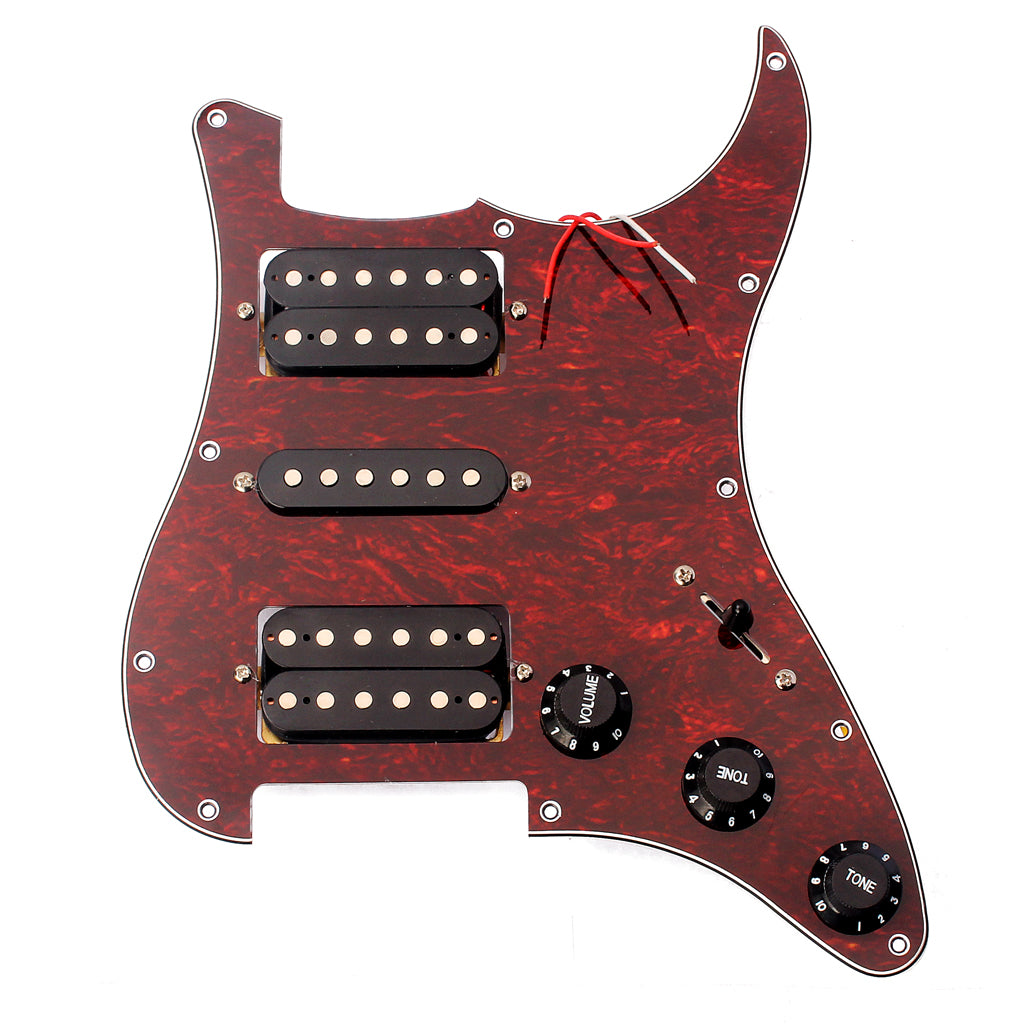 Prewired-Loaded Pickguard Humbuckers set for HSH Guitar