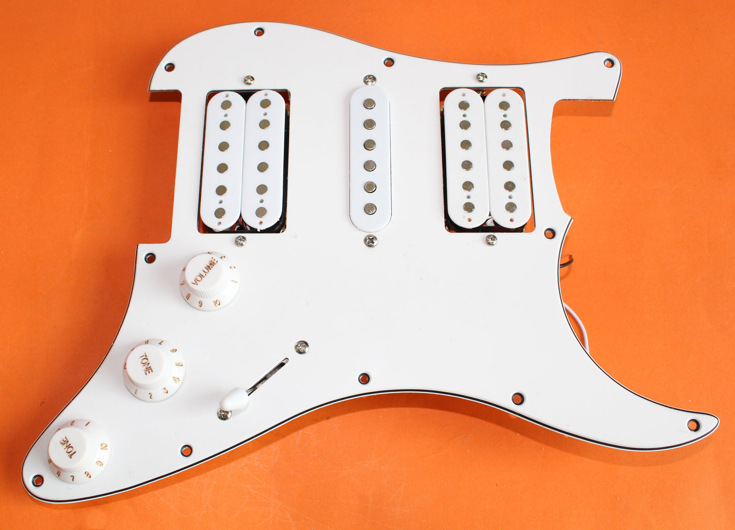 Prewired-Loaded Pickguard Humbuckers set for HSH Guitar