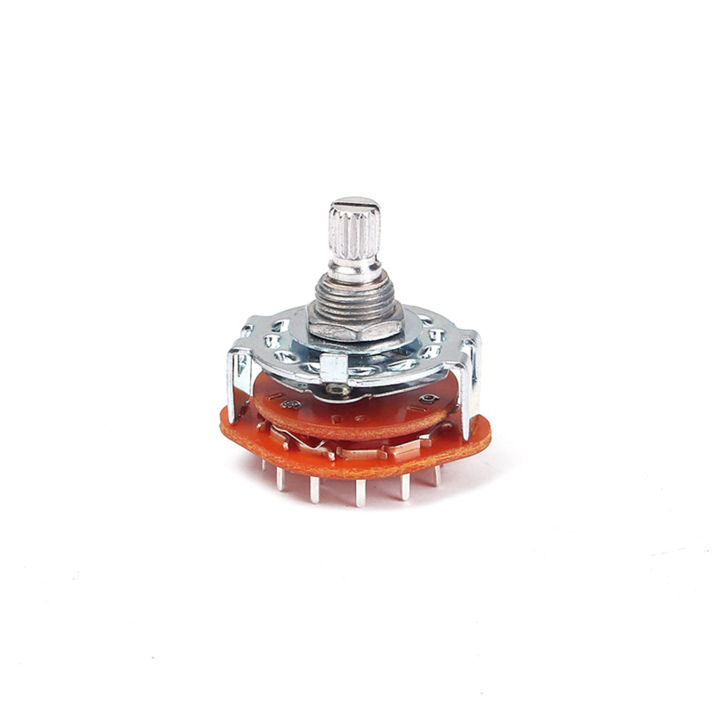 Guitar Amplifier Audio Lamp Rotary Switches Selector 3-  Pole 4-Position Guitar Potentiometers