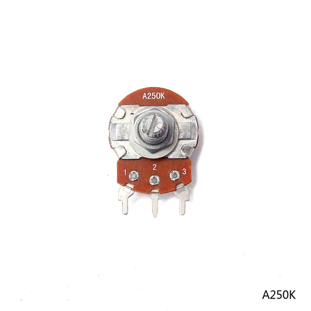 A/B250k OHM Audio POTS Guitar Potentiometers 18mm Shaft