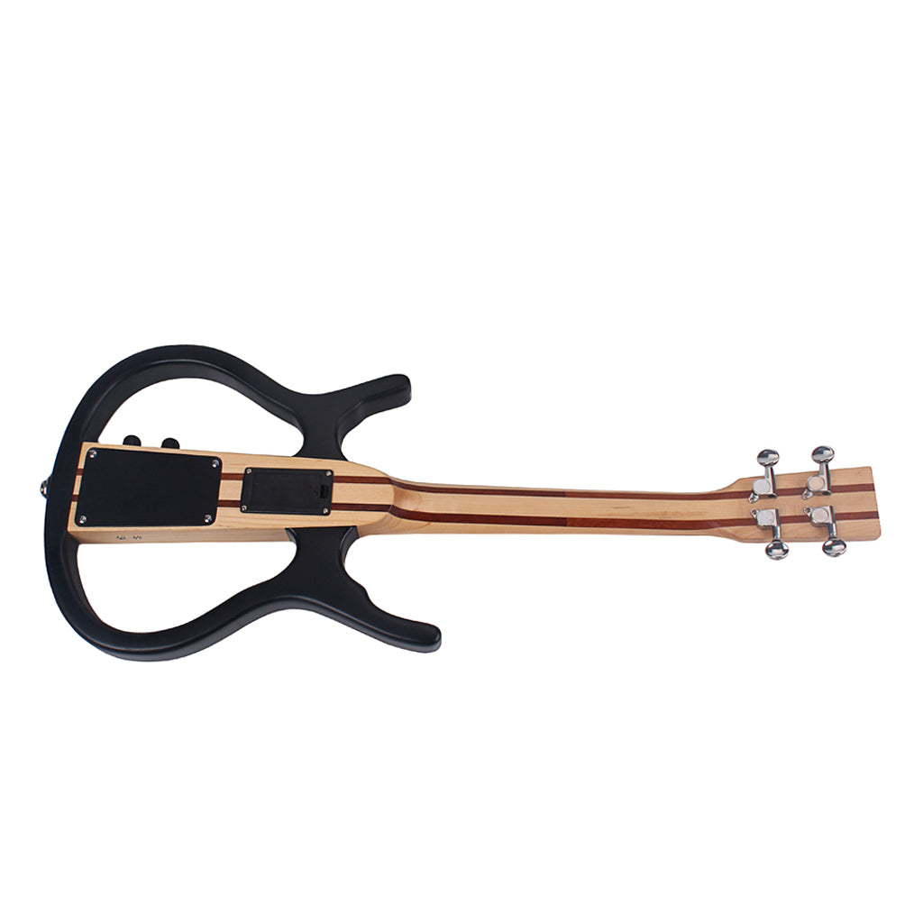 4 Strings Acoustic Electric Ukulele Mini Guitar Connect the Earphone and Speaker Ukulele