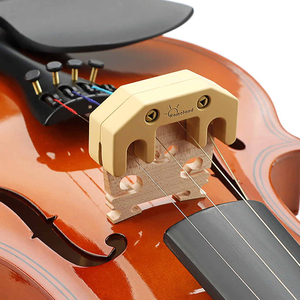 4/4 3/4 Violin Mute Practice Rubber Acoustic Electric Silencer Musical Fiddle For Beginner Students