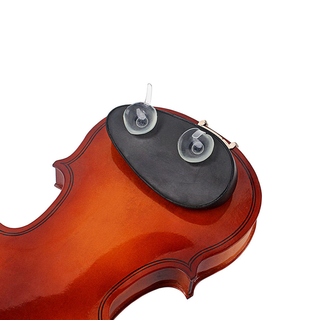 Pad Protect Soft Lightweight Durable Violin Shoulder Rest Environmental Decompression Sweat Absorbent With 2 Fixed Suckers