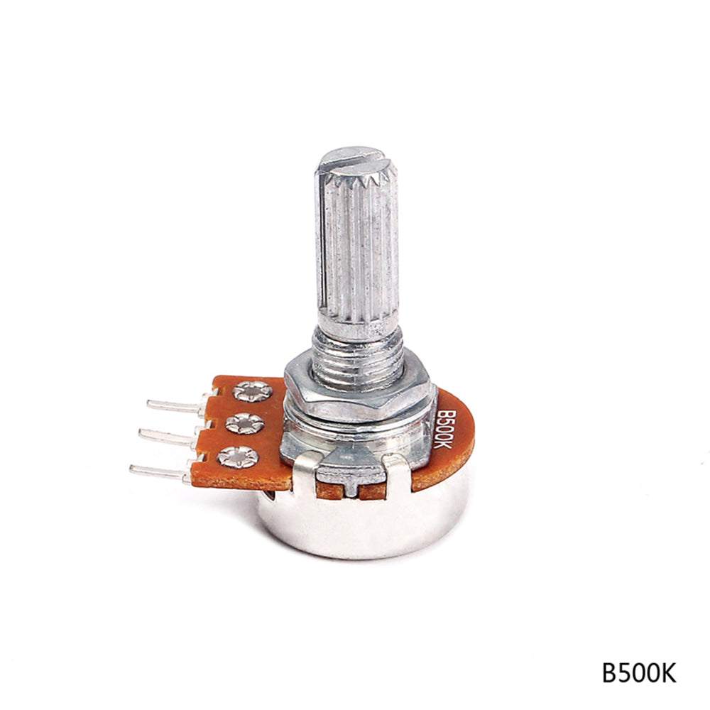 B500K Audio POTS Guitar Long Shaft Potentiometer Replacement for Electric Guitar