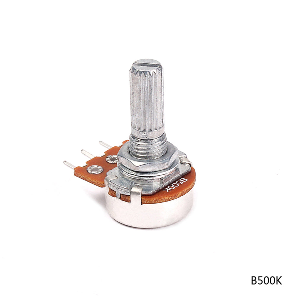 B500K Audio POTS Guitar Long Shaft Potentiometer Replacement for Electric Guitar