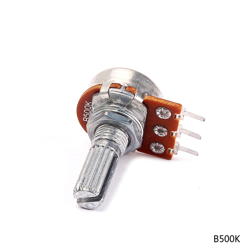 B500K Audio POTS Guitar Long Shaft Potentiometer Replacement for Electric Guitar