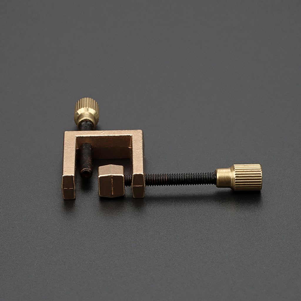 Double Screws Brass Violin Luthier Tools Violin Repair Clamp Tools for Violin Accessories