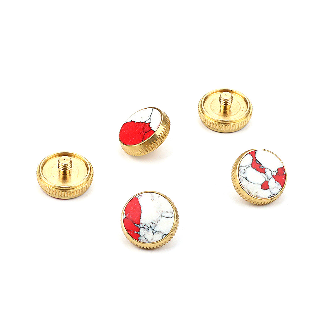 5Pcs Trumpet Valve Finger Button Cap Replacements for Trumpet Parts