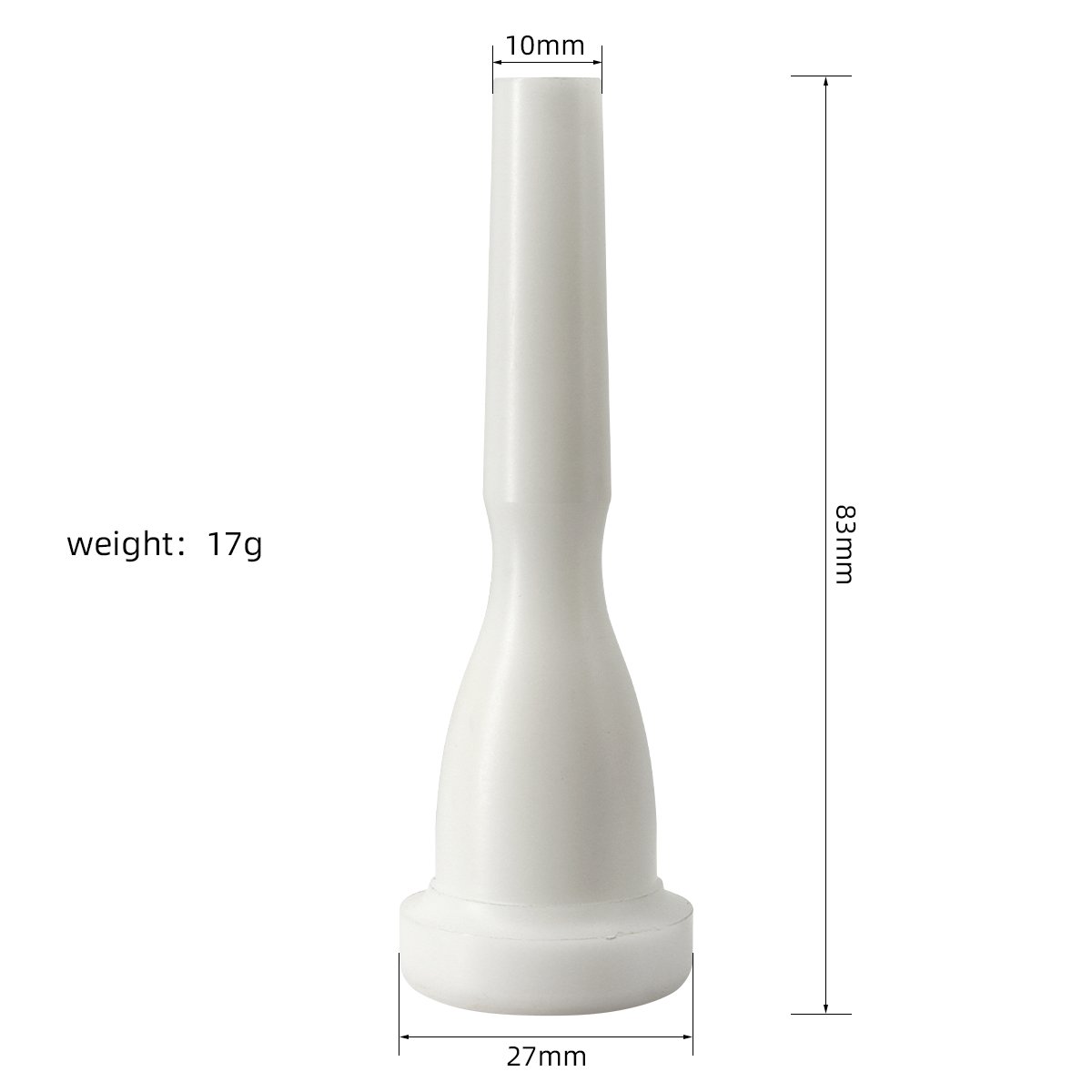 Trumpet Mouthpiece Replacement for Trumpet Accessories Parts White