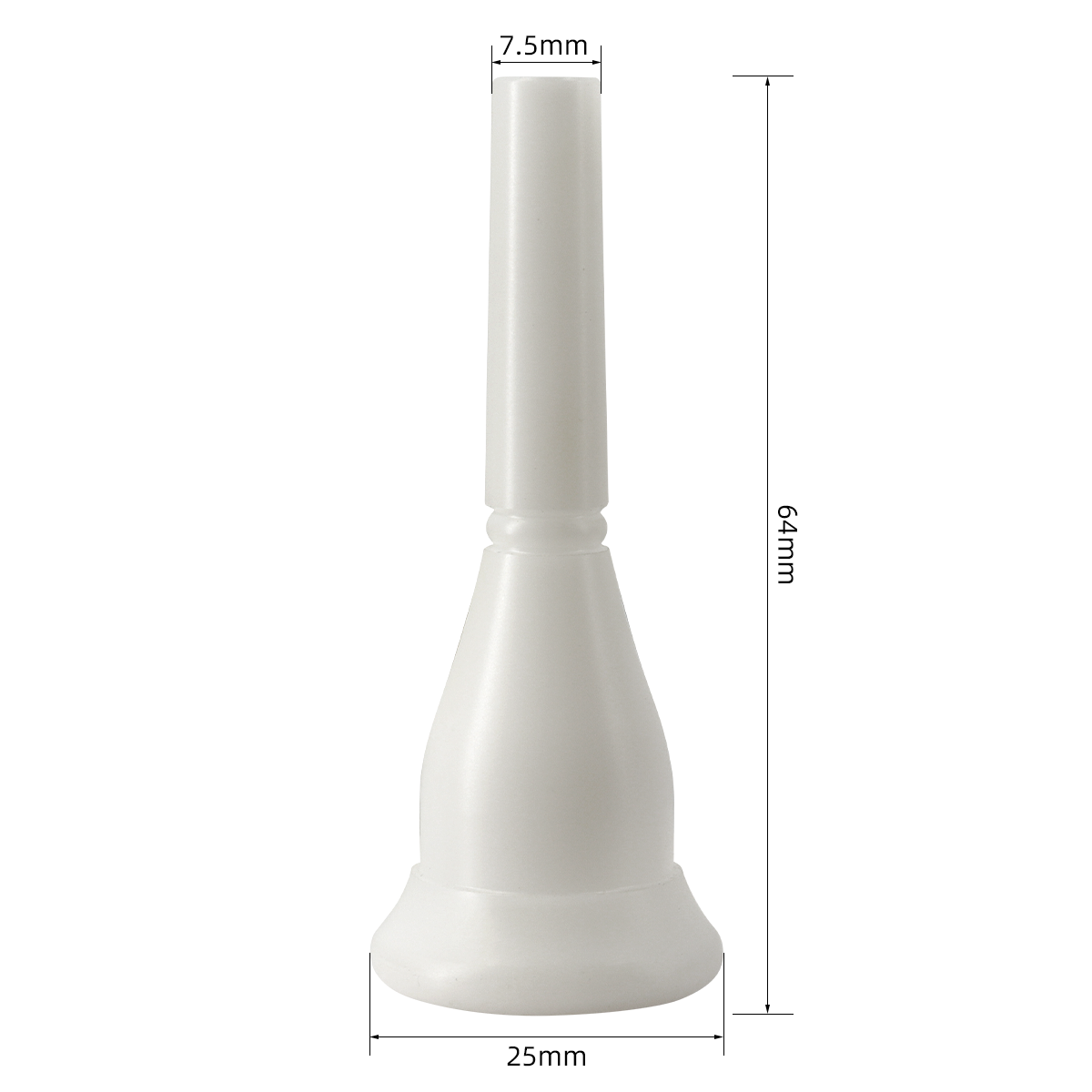 French Horn Mouthpiece Replacement for French Horn Accessories Parts White