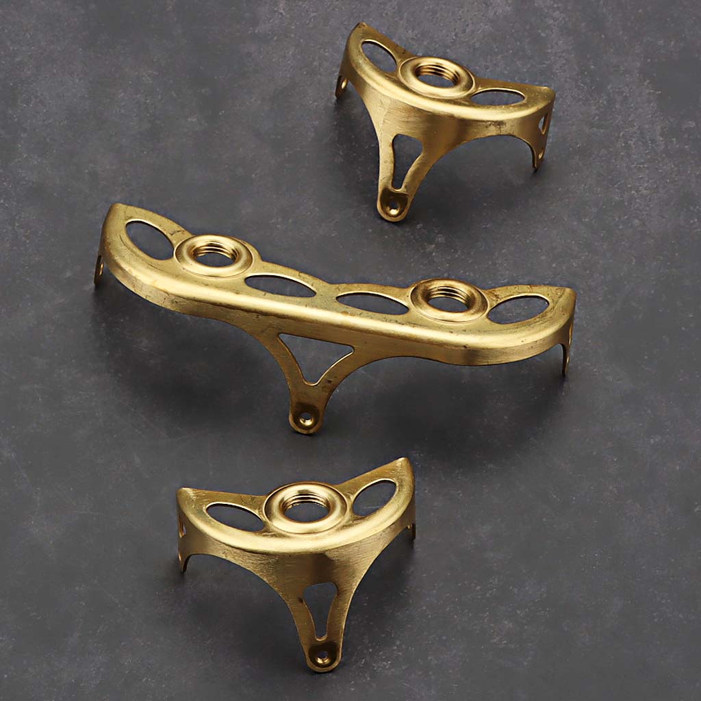 3Pcs Brass Alto Saxophone Key Guard Protective Parts for Alto Sax DIY Parts