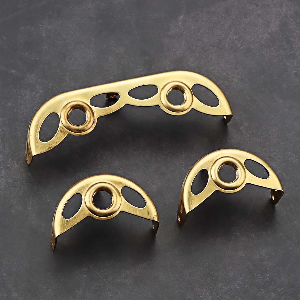 3Pcs Brass Alto Saxophone Key Guard Protective Parts for Alto Sax DIY Parts