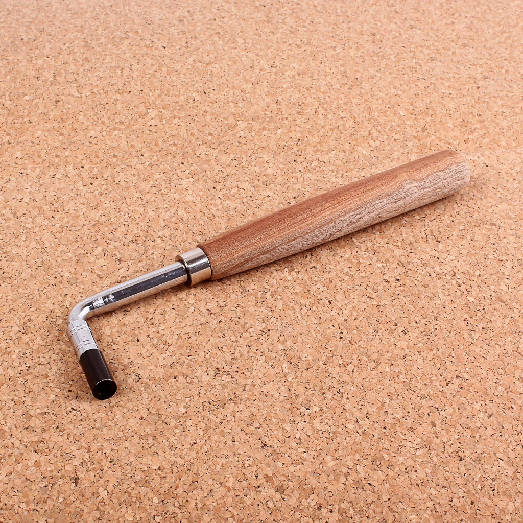 Professional Wooden Wrench L-Shaped Piano Tuning Hammer Wrench Tool Wood Handle Piano Tuning Tool