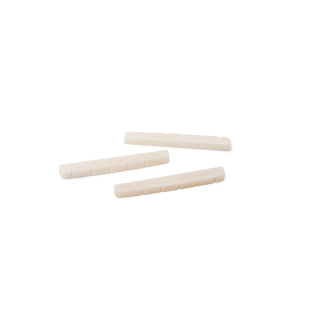 Real Slotted Bone Nut For Electric Guitar