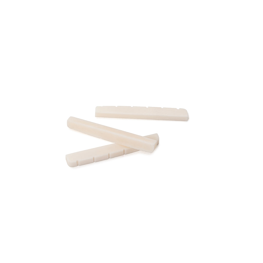 Real Slotted Bone Nut For Electric Guitar