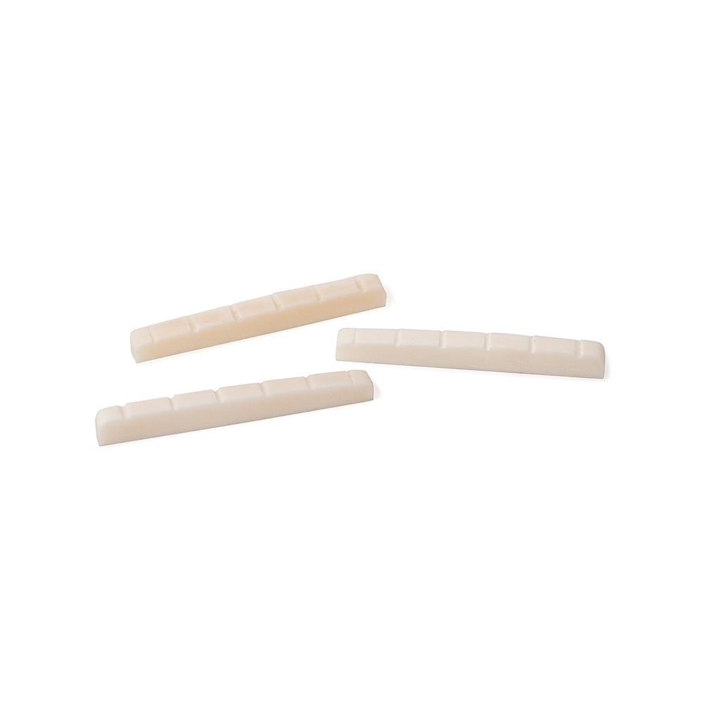 Real Slotted Bone Nut For Electric Guitar