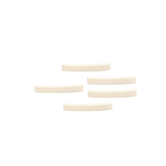 5Pcs Blank Curved Base Bone Guitar Nut for Electric Guitar Accessories