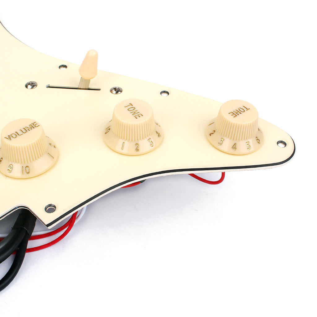 3-ply Loaded Prewired Pickguard SSS