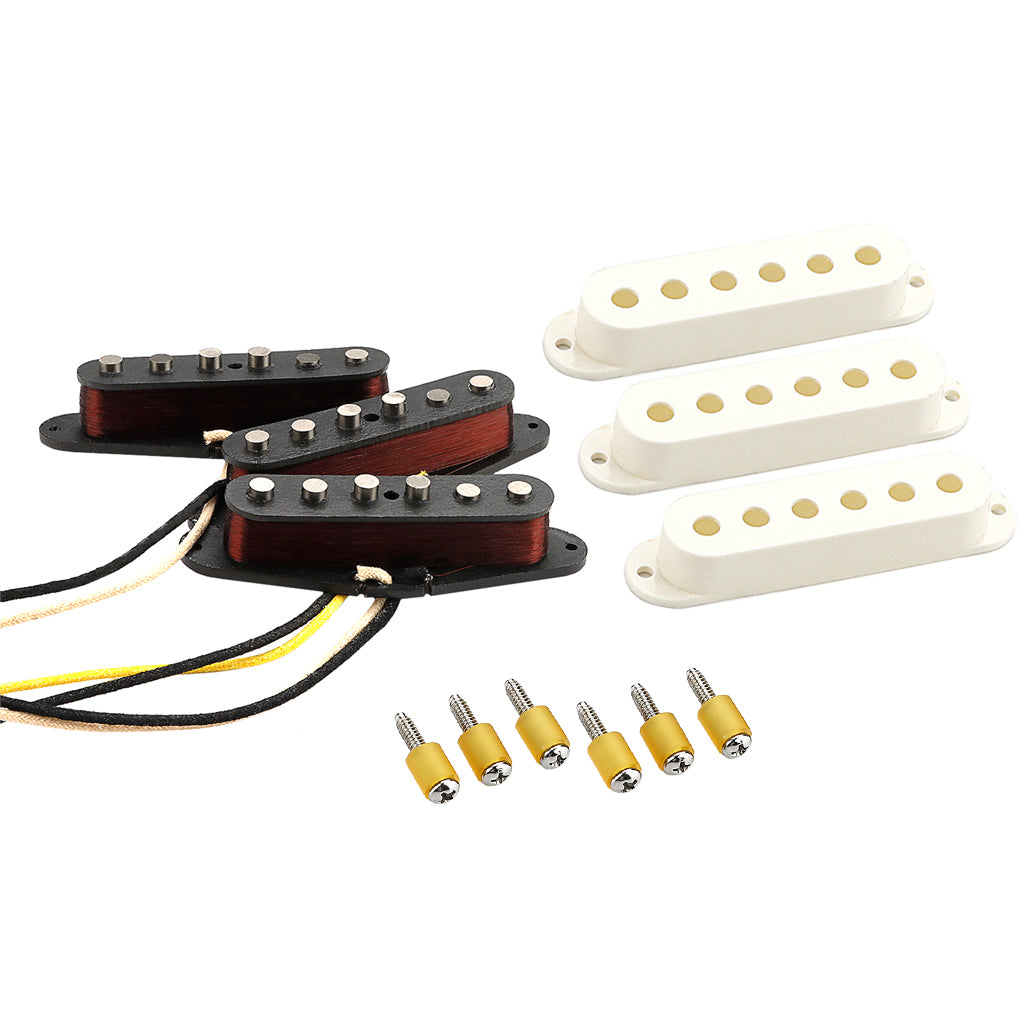 Electric Guitar Pickup Replacements Neck Middle Bridge Single Coil Sound Pickups