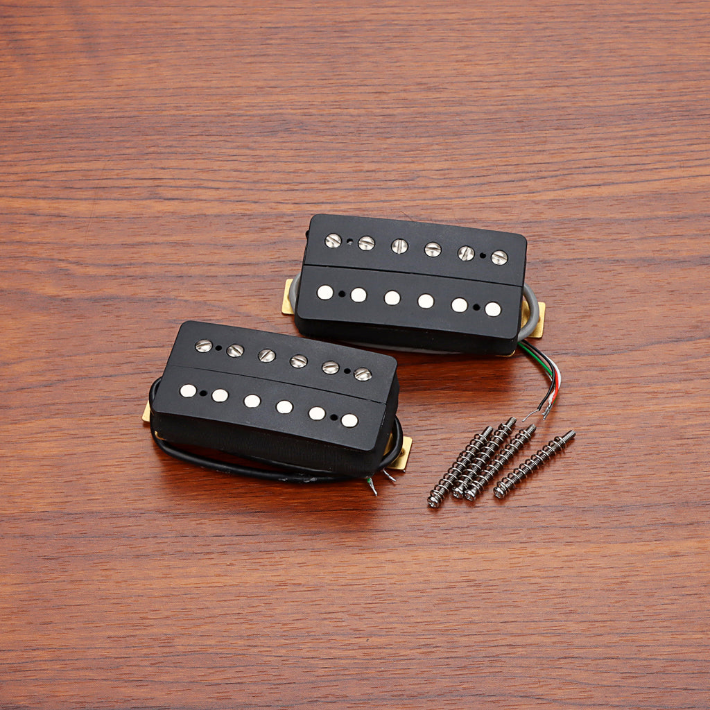 Vintage Classic Alnico 5 Humbucker Pickup Double Coil Neck and Bridge Pickup Set for Electric Guitar Parts