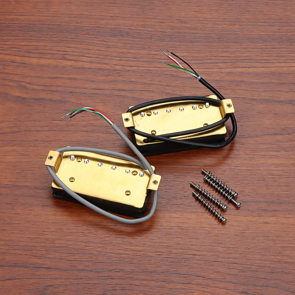 Vintage Classic Alnico 5 Humbucker Pickup Double Coil Neck and Bridge Pickup Set for Electric Guitar Parts