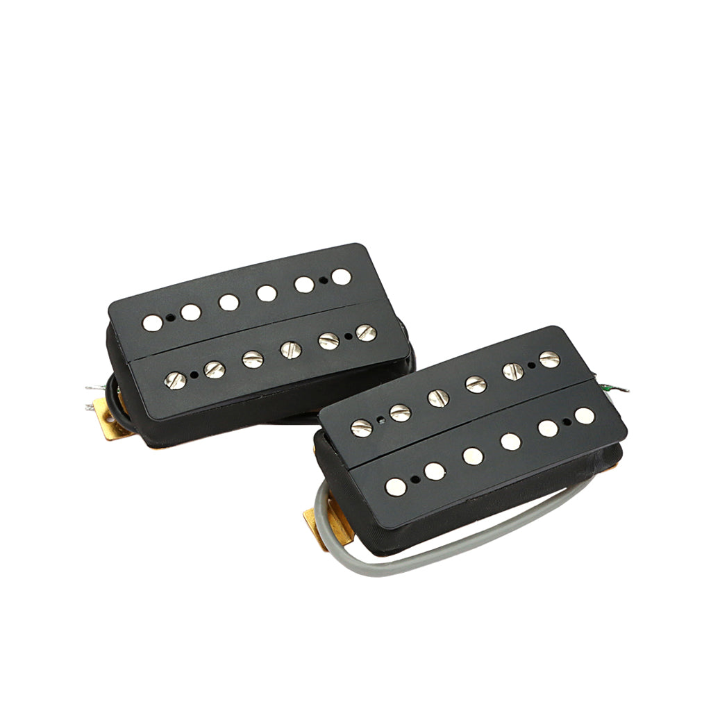 Vintage Classic Alnico 5 Humbucker Pickup Double Coil Neck and Bridge Pickup Set for Electric Guitar Parts