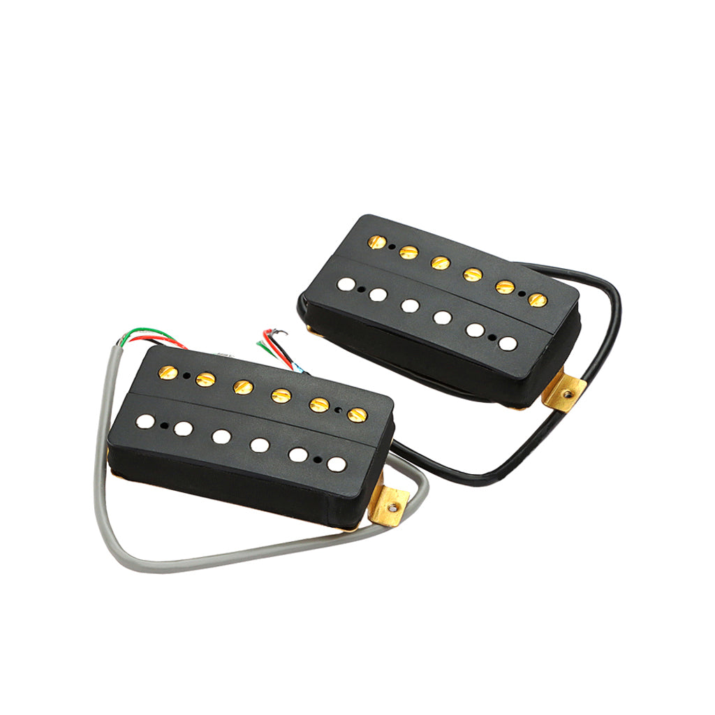 Vintage Classic Alnico 5 Humbucker Pickup Double Coil Neck and Bridge Pickup Set for Electric Guitar Parts