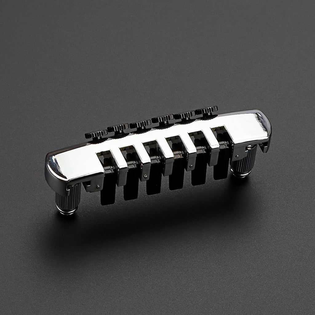 Guitar Bridge Tailpiece Vintage Bridges with Studs and Inserts for 6 String LP Electric Guitar