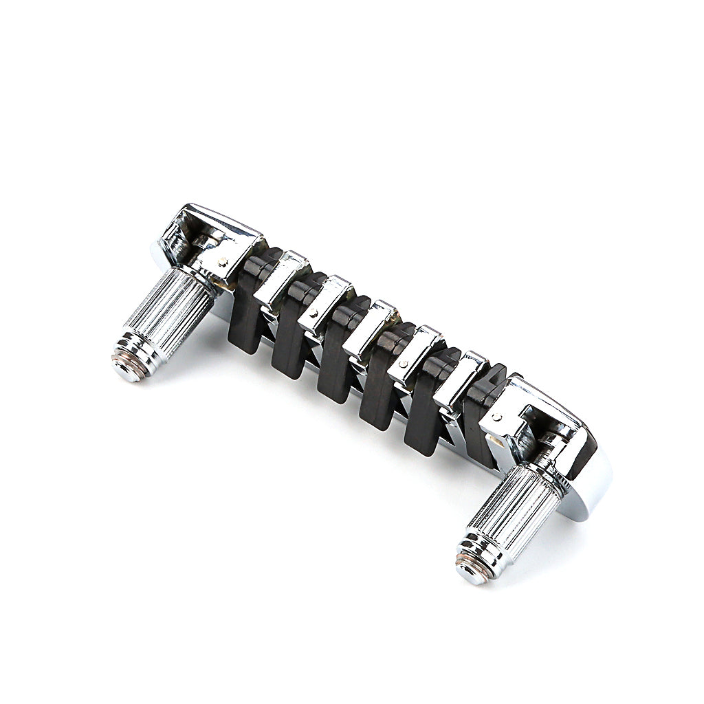 Guitar Bridge Tailpiece Vintage Bridges with Studs and Inserts for 6 String LP Electric Guitar