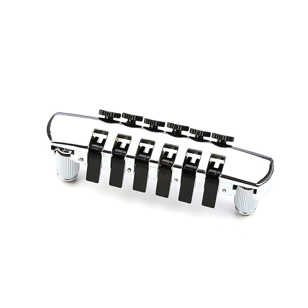 Guitar Bridge Tailpiece Vintage Bridges with Studs and Inserts for 6 String LP Electric Guitar