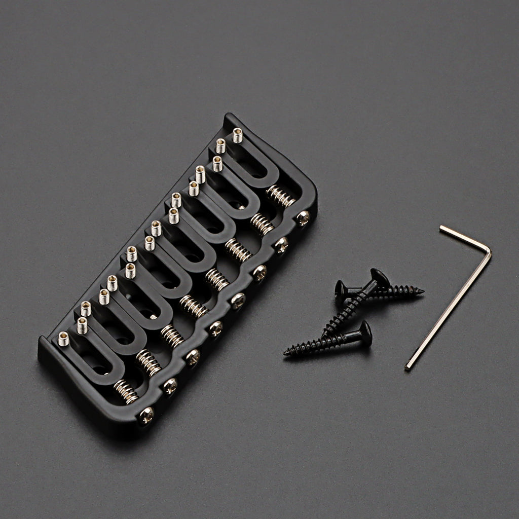 8 Strings Guitar Fixed Bridge Saddle Bridge for Electric Guitar Replacement Part