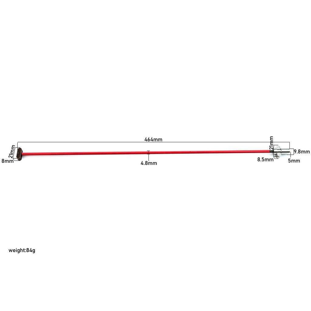 Adjustment Two-Course Type Steel Truss Rod For Electric Guitar Parts 460mm