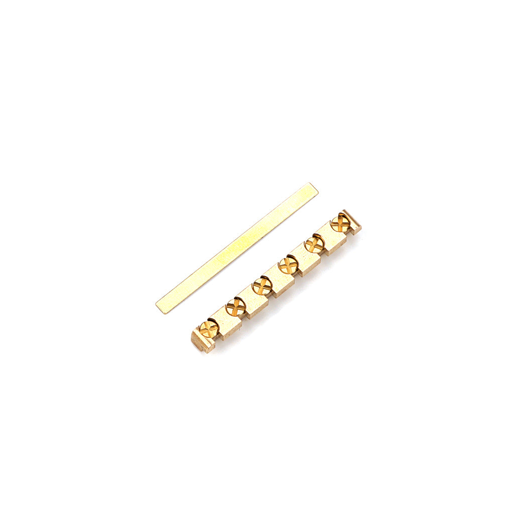 42mm Brass Guitar Nut Height Adjustable for ST LP Electric Guitar Parts