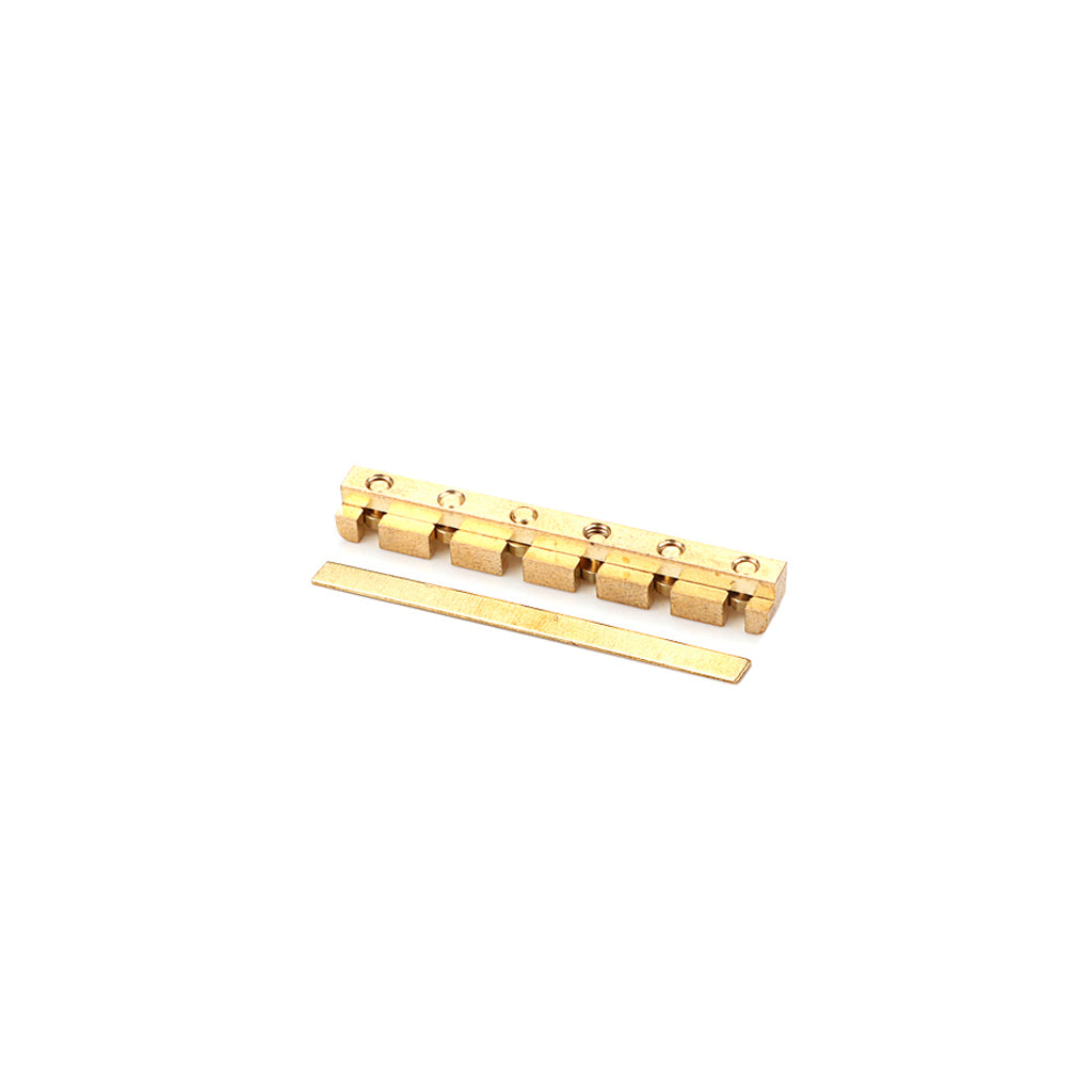 42mm Brass Guitar Nut Height Adjustable for ST LP Electric Guitar Parts