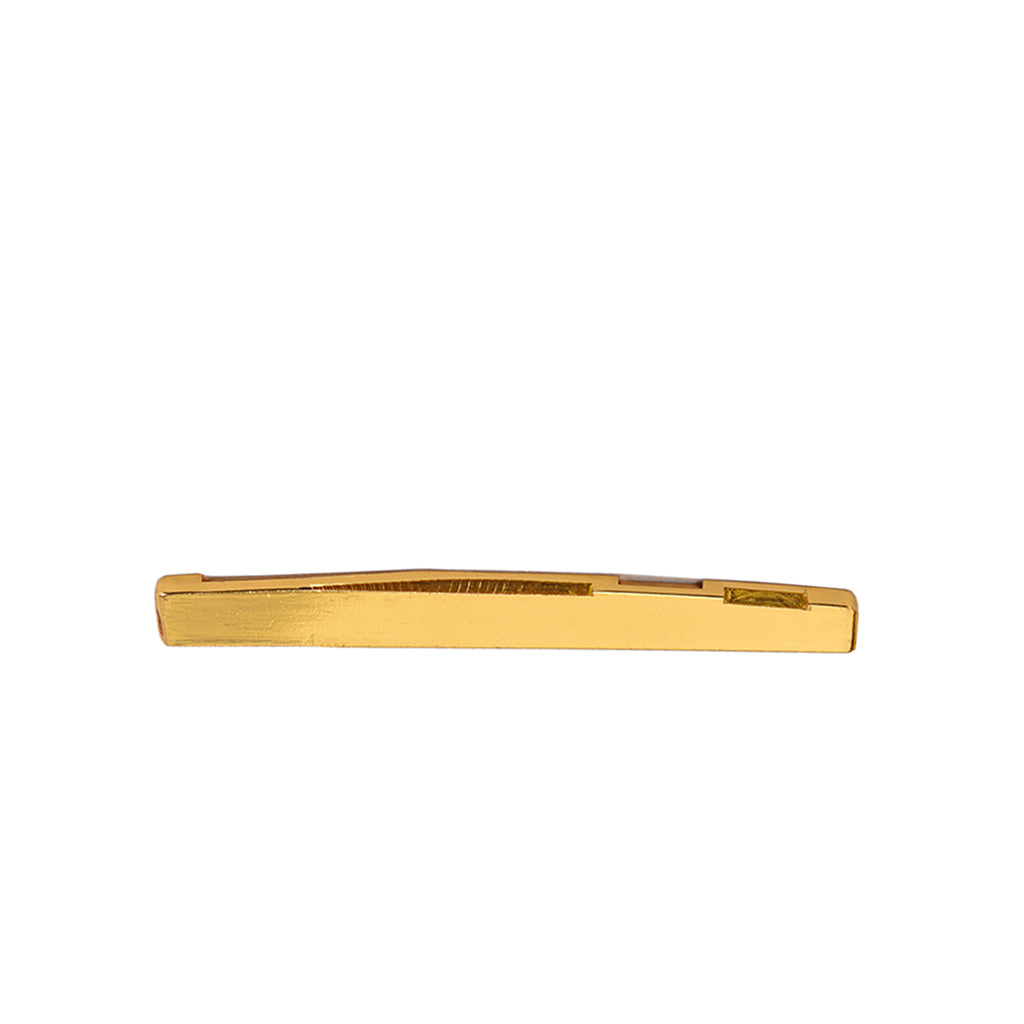 Guitar bridge Brass Gold Palted Acoustic Guitar Bridge Saddle Specifications Replacement Parts