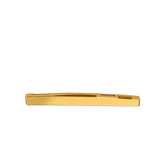 Guitar bridge Brass Gold Palted Acoustic Guitar Bridge Saddle Specifications Replacement Parts