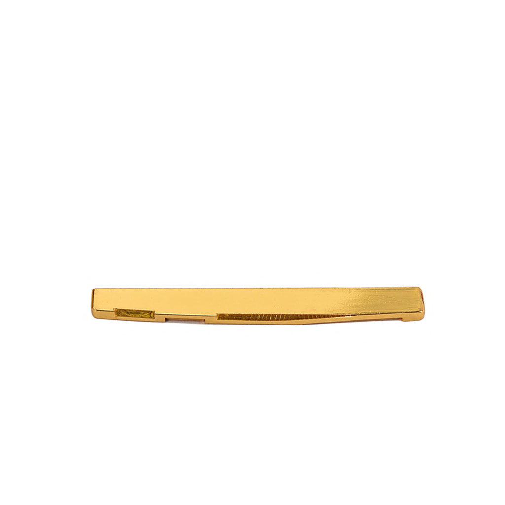 Guitar bridge Brass Gold Palted Acoustic Guitar Bridge Saddle Specifications Replacement Parts