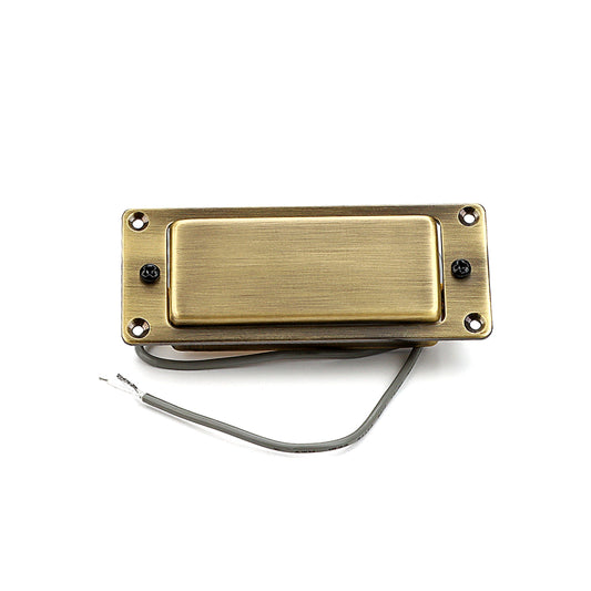 Sealed Mini Humbucker Double Coil Pickup for Electric Guitar Bronze