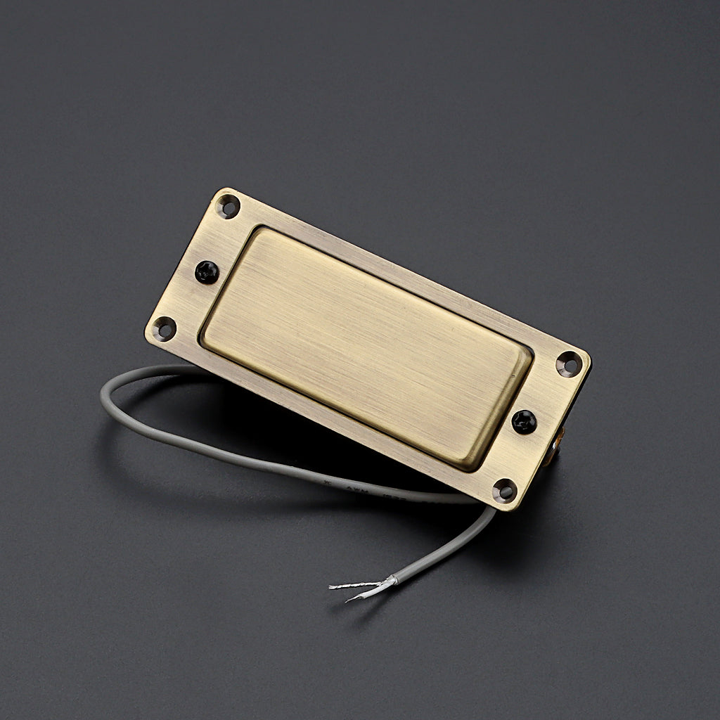 Sealed Mini Humbucker Double Coil Pickup for Electric Guitar Bronze