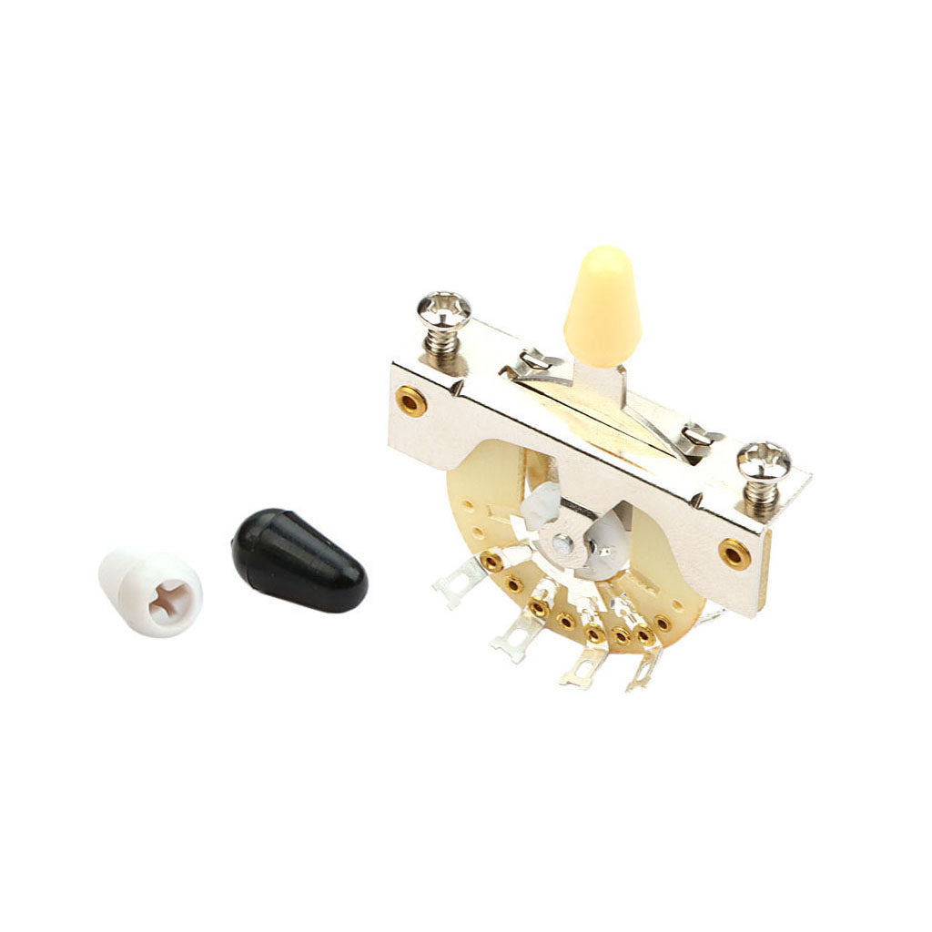 3-Way Guitar Pickup Selector Blade Switch with 3pcs Tip for Tele Electric Guitar Accessories